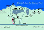 bersichtskarte Lamru Nationalpark - Zone 1